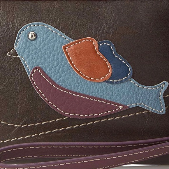 Relic By Fossil - Bird Novelty Wristlet Crossbody - Picture 2 of 5